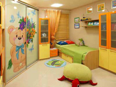Мебель для детской комнаты с Фотопечатью